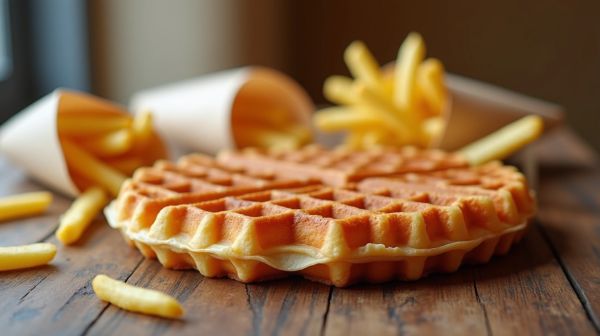 Frites surgelées croustillantes à préparer en un clin d'œil