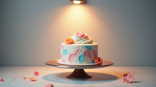 Optimisez la décoration de vos gâteaux avec un plateau tournant